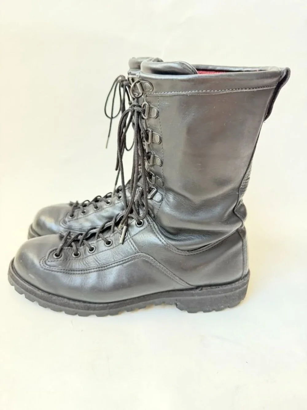 Danner Fort Lewis 6911 Mens Size 9D Black Gore-Tex Tactical Boots